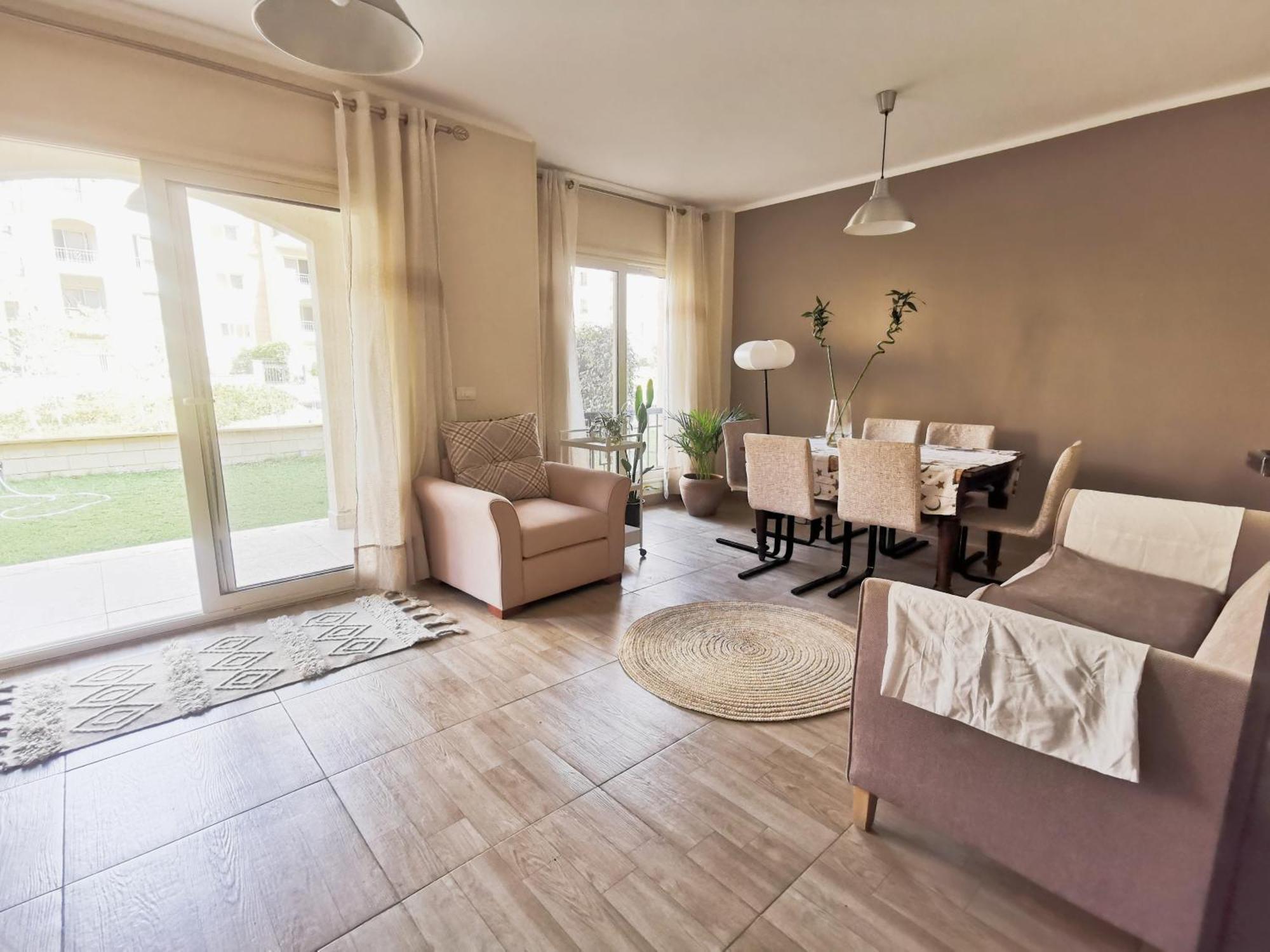 Garden Flat For Rent In New * Cairo