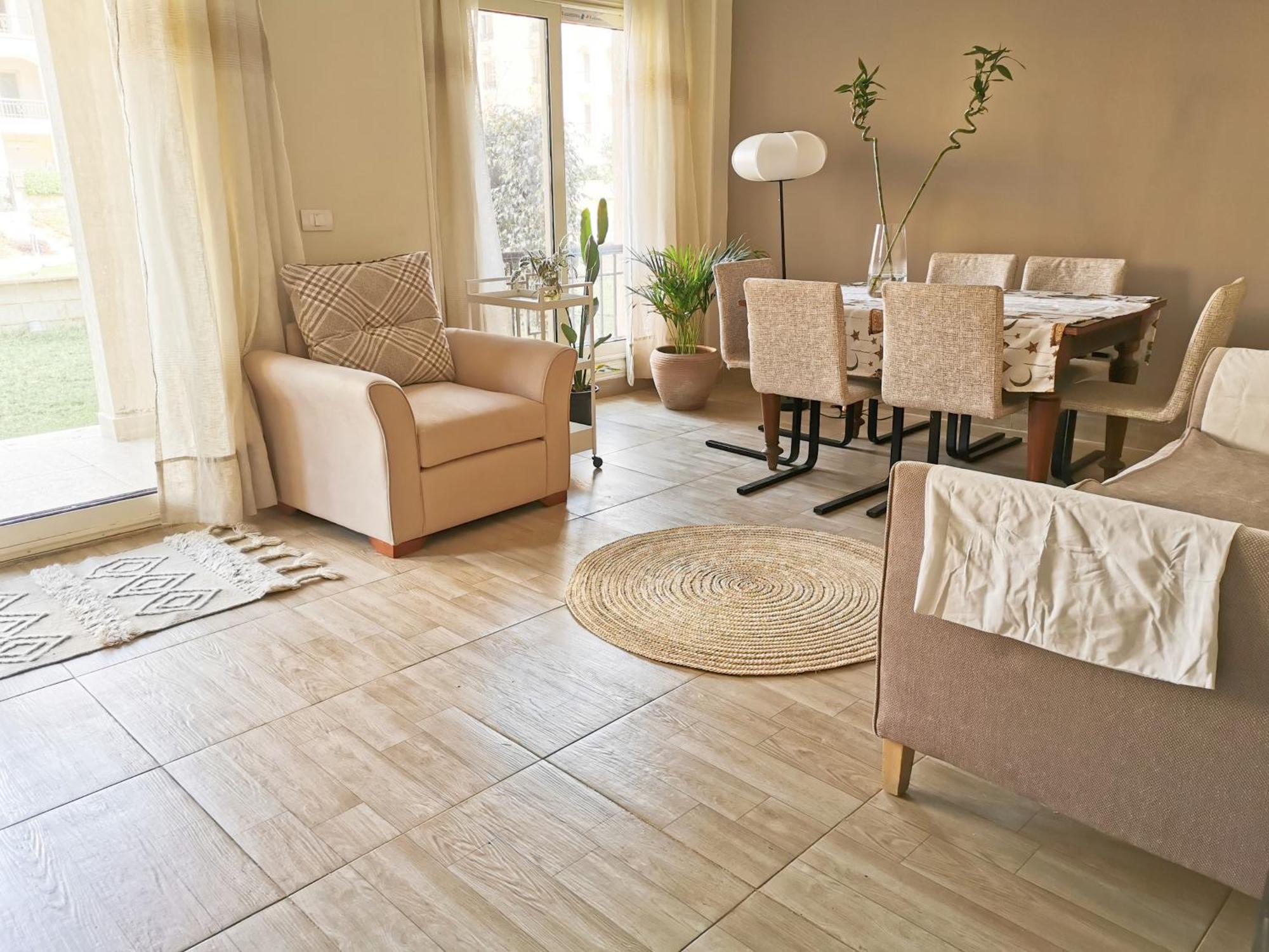 Garden Flat For Rent In New Apartment *